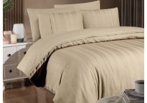 Постельное белье ранфорс delux First Choice - Fredan Cappuccino (Turkey), евро
